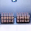 Bottiglie di conservazione del cassetto delle uova per risparmio di uova per la cassetta del contenitore a doppio strato con scala del timer