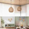 Pendant Lamps 2 Pcs Hanging Lamp Shape Rattan Light Shade Replacement Shades Decoration Decorative Bulbs Hollow Out Cover