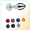 Metalen Anale Butt Plug Rvs Anale Plug Kralen Juwelen Anus Anale Sieraden Insert Sex Producten Speelgoed voor Adult263P2789746