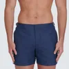 Designer Men Shorts Summer Design italiano pantaloni corti casual Loro Piana Dark Blue Logo Shorts Beach Wear