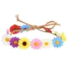 Hair Clips 2023 Fashion Sunflower Wreath Headband For Women Goddess Children Pure Daisy Trend Japanese Suit Headwear Gift