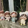 Dolls 10cm Mini Bjd Doll for Girls OB11 Clothes Cute Surprise Toy Kawaii Face Body Full Set Kids 2 to 4 6 Year Old 230816