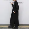 カジュアルドレス2023美しいファッションソリッドカラーロングドレスラウンドネックスリーブエレガンスベスティドス女性オフィスレディ