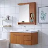 Bathroom Sink Faucets Oak Cabinet Combination Solid Wood Table Wash Face Basin Floor Type