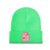 Berets Strawberry Banana Milk Cute Knitting Knitted Hat Beanie Caps Skullies Beanies Ski Cap Soft Bonnet Hats Winter Warm
