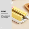 Dinnerware Sets Butter Cutting Box Holders Plastic Cheese Slice Cases Household Storage Tableware