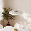 Kronleuchter nordischer Esstisch LED -Farbscheiben -Rock -Lampe moderne minimalistische Heimdekoration beweglicher langer Arm Kronleuchter
