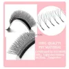 False Eyelashes Domi 3D4D5D W Shape Premade Volume Fans Lashes Large Bundle Clover Bloom Natural Soft Dense Natural False Idividual Eyelashes HKD230817