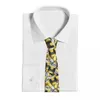 Bow slipsar öl slipsar unisex polyester 8 cm nack slips för mens casual klassiska kostymer tillbehör cravat företag
