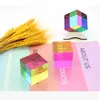 Prisms Color Cube Prism 30 50 60 40mm Crystal magic cmy cube 230816