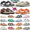 Kostenlose Versandmänner Laufschuhe Dunks1 20. Jubiläum Panda Cacao Wow grau Nebel Valentinstag Crenshaw Skate Club Pfirsich Creme Low -Turnschuhe Frauen -Trainer Womens Trainer