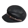 Berets Simple Unisex Handsome Painter Hat Cabbie For Spring Summer Leisure Cap Women Men