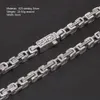 Подвесные ожерелья ручной работы 925 стерлингового серебряного браслетного ожерелья мужчина и женщины византийский свитер -цепь религиозные ювелирные украшения 230816
