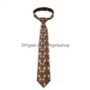 Neck Ties Printed Floral Tie 8Cm Wide Funny For Men Women Party Shirt Accessories 146Cm Drop Delivery Fashion Dhcbk