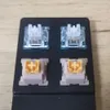 Toetsenboards Outemu Holy Panda schakelt mechanisch toetsenbord stille perzikschakelaar 3pin lineaire tactiele soortgelijke lemon rgb gaming mx switch 230817