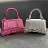 Balencig Kits Evening Toatetry Bag Women Bags B Diamond Messenger Luxury äkta läder axelkorsskroppsglase Designer Fashion Men Pochette 99