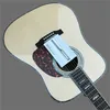 Ny Solid Spruce Top Acoustic Guitar Type 45 Type 41 Inlaid Abalone Guitar, Abalone Top och Back Keys, Electric Guitar 258