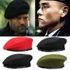 Berets mężczyźni kobiety unisex oddychające czyste wełniane czapki czapki czapki specjalne żołnierze oddziałów śmierci Mieszkańcy Wojskowy Kapelusz obozowy 230816