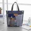 Storage Bags Travel Portable Outdoor Beach Swimming Bag Mesh Toiletries Cosmetics