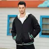 Heren Hoodies Heren 2023 Winter Dikke Warm Warm Super Zipper Hoodie Jacket Men Fleece Sweatshirts Coat Clothing