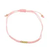 Strand Vlen Boho de hilo tejido a mano boho joyería multicolor de cuerda trenzada pulsera de cuerda afortunada amistad pulseras para mujeres hombres