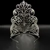 Wedding Hair Jewelry Levery Large Tall Bridal Tiara Crown Beauty Pageant Hair Accessories 230816