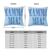 Kuddefodral Mamma Mia -Disco Square Case Polyester Cover Velvet Cushion Decor Comfort Throw for Home Car HKD230817