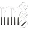 Set di stoviglie 6 pezzi Forchetta per cioccolato Strumento per cottura al barbecue Mini cioccolatini Forniture Gadget da cucina Decor Torta