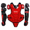 Protective Gear Protector Equipment 14inch Black Baseball Catchers Chest And Leg Guards Blls Softball For Youth p230816