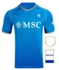 23 24 Napoli camisetas de fútbol Maglia 2023 2024 Kit para niños Nápoles Camiseta de fútbol local H.LOZANO KVARATSKHELIA SIMEONE Especial MARADONA OSIMHEN ANGUISSA ELMAS Jersey