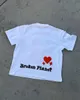 2023 Broken Planet I Love La T-Shirt Puff Print Pianka z nadrukiem T-shirt krótkie rękawy