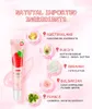 Strawberry Lip Mask fuktgivande läppbalsam Hydrating Minska läpplinjer långvarig läppoljevårdsmask 18g