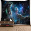 Tapestries Galaxy Starry Sky Tapestry Large Moon Universe Space Nebula Wall Hanging Thin Wall Cloth Home Decoration