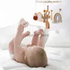 1Set 0-12 Monate Baby Rasseln Spielzeug anpassbarer Name Regenbogen Bett Bell Room Dekor Kinder Musikhänge Spielzeug Geburtstagsgeschenke HKD230817