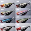 Baits Lures NOEBY Fishing Lure 140mm 40g Topwater Popper Bait Wobbler Set Artificial Floating Big Game Hard Bait Pesca for Pike Sea Bass 230816