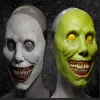Party Masks Creepy Halloween Mask Smiling Demons Horror Face The Evil Cosplay Props Masquerade Clothing Accessor 230816