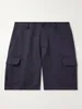 Projektant Men Shorts Summer włoski design swobodny krótkie spodnie Loro fortepian prosta noga bawełniana i lniana ładunek krótkie