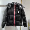 Designer Mens France Down Jacket Brand Women Luxurys Downs Coat Embroidered Hooded with Colorful Parkashigh Quality 6JWB