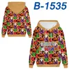 Hoodies masculinos jogo 3D Garten of Banban Mulb Men mole moletons crianças meninos meninos desenho animado anime cosplay cotume pullovers roupas casuais roupas