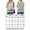 Women's Sweaters Ladies Hooded Sweater Women Knitted Crew Neck Hollow Out Cami Shirt Top Casual Style Loose Fit Long Sleeve Vacation Suit