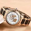 Wristwatches Women Quartz Watch Ladies Simple Butterfly Flower Wrist Watches Bracelet Female Waterproof For Mother Gitfs