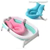 Ванные ванны. Недавно рожденная безопасная поддержка сиденья для сиденья для ванны против скольжения пэд для детской подушки для детской душевой прокладки портативная воздушная подушка Z230817
