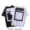 T-shirt de luxe masculin d'été Offs arrière Arrow x Letters Brand Designer Print Femmes T-shirt Tops de coton décontracté Tees T-shirts Hip Hop Couples à manches courtes Sports Tshirts OC9X