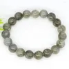 Strand Stone Round Bead Bracelets For Women Men Natural Labradorite Crystal Wrist Chain Chakra Healing Energy Stretch Charm Diy Jewelry