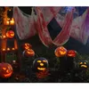 Andra evenemangsfestleveranser 180x76cm Halloween Blood Red Creepy Tyg Spooky Tyg för Haunted House Doorway Outdoors Decoration 230816
