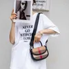 Hobo Luksusowa marka projektant Crossbody Bags for Women 2023 Nowe kratę płócienne torby na ramię Kobieta swobodna moda Trend Trend torebka HKD230817