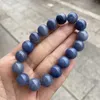 Strand Natural Blu Aventurine Bracciale in pietra rotonda perline braccialetti 1pc