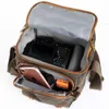 Аксессуары для пакета с камерой ретро фото водонепроницаемый фотомочтный DSLR Camera Camera Camera Cameman Canvas Sling Cover для Canon Nikon Olympus Shock -Resyper Lens HKD230817