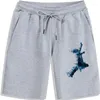 Herren Shorts zerschmetterte Läufer Blue Logo Herren Mann