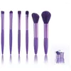 Makeup Brushes 6Pcs Mini Set Loose Powder Foundation Applicators Blusher Eyeshadow Brush Cosmetics Tools